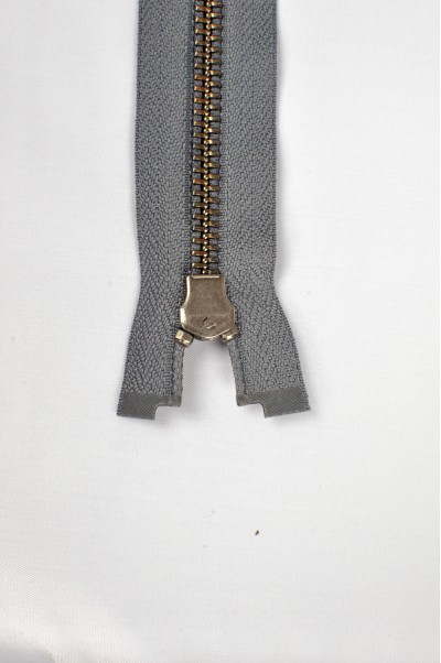 ZIP063  2號拉鏈 雙頭上下拉拉鏈 紅古銅牙拉鏈  開尾拉鏈 不設單獨拉鍊訂購 細節-3